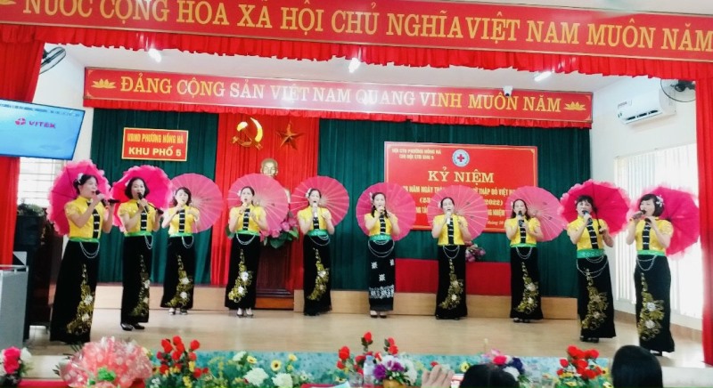 Hội Chữ thập đỏ phường Hồng Hà – nhìn lại một năm hoạt động vì mục tiêu “không để ai bị bỏ lại phía sau”.
