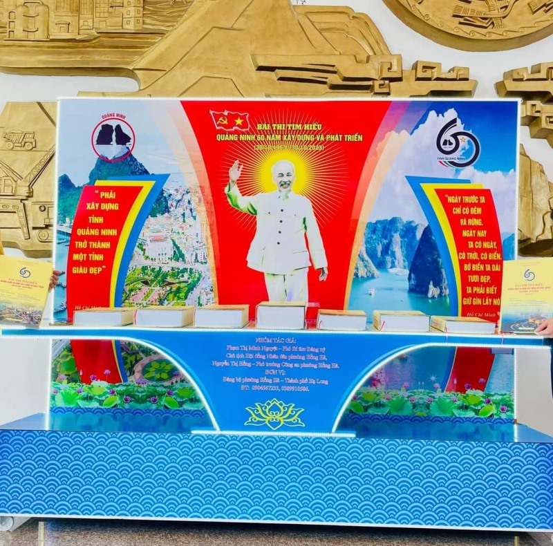 ĐẢNG BỘ PHƯỜNG HỒNG HÀ TỔNG KẾT CUỘC THI TÌM HIỂU QUẢNG NINH 60 NĂM XÂY DỰNG VÀ PHÁT TRIỂN 