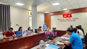 Hội đồng Nhân dân phường Hồng Hà hoàn thành chương trình giám sát về công tác chuyển đổi số năm 2023