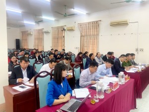 Hội nghị kiểm điểm giữa nhiệm kỳ Nghị quyết Đại hội XIII của Đảng, Nghị quyết Đại hội Đảng các cấp nhiệm kỳ (2020 -2025) của Đảng bộ phường Hồng Hà
