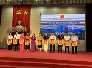 Phường Hồng Hà tham gia Vòng Chung khảo Cuộc thi tìm hiểu, tuyên truyền chuyển đổi số toàn diện thành phố Hạ Long năm 2023, đoạt giải ba toàn đoàn.