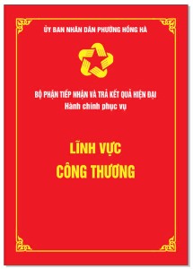 Lĩnh vực Công thương