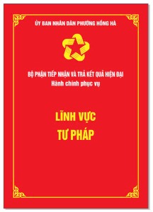 Lĩnh vực Tư pháp